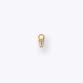 Tether | 14k gold | Linda Charm | White Topaz