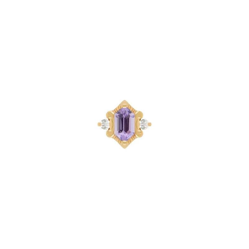 Buddha | 14k gold | Reyna | Amethyst
