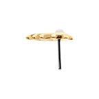 Invictus | 14k gold | Beaded Teardrop | CZ/Opal