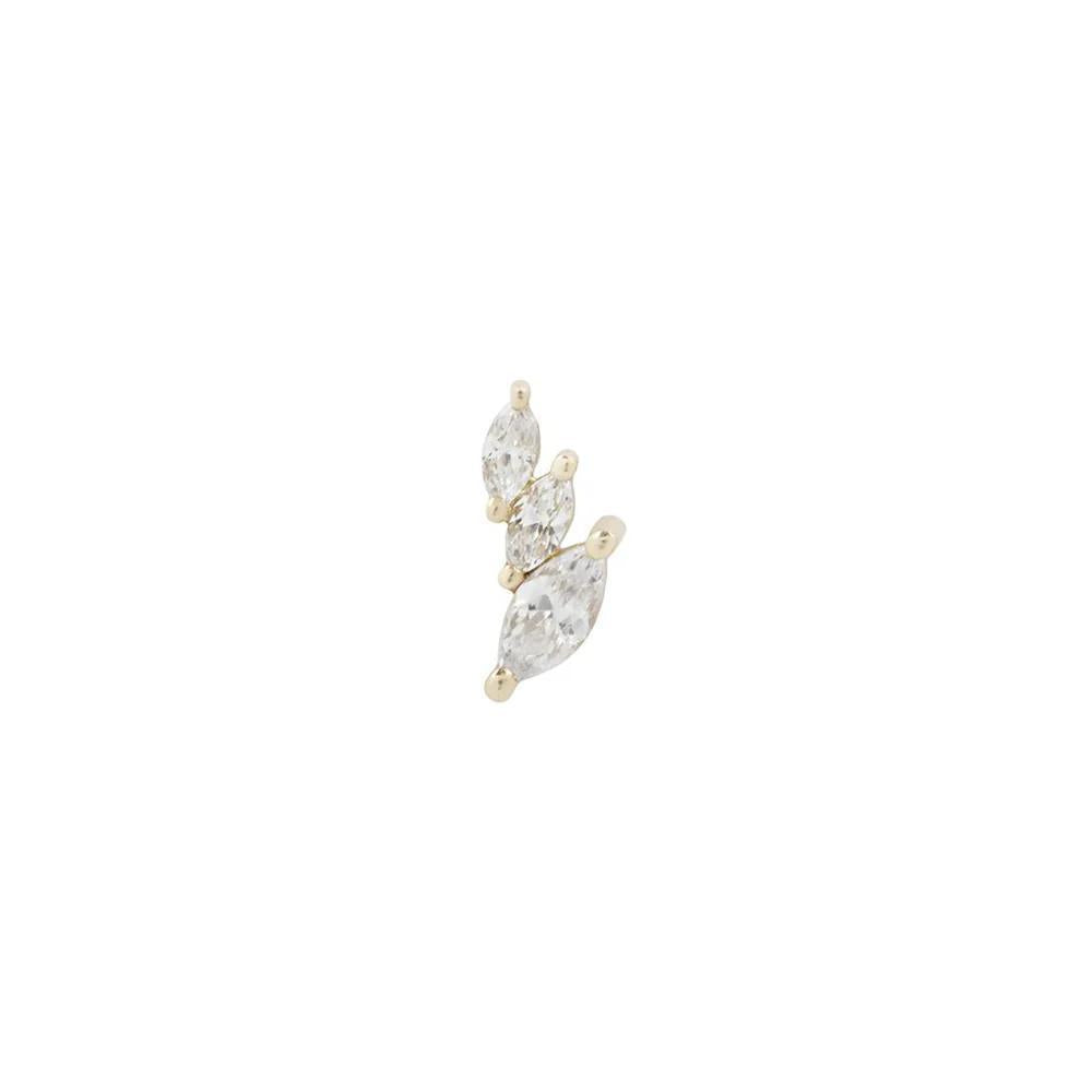 Buddha | 14k gold | Multiplicity | Swarovski Crystal CZ