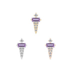Buddha | 14k gold | Dystrikt | Amethyst + CZ