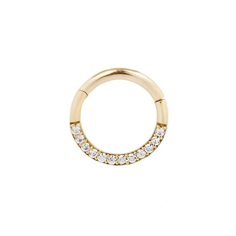 Buddha | 14k gold | Dia | CZ