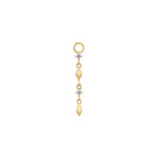 Buddha | 14k gold | Ischia Charm | CZ
