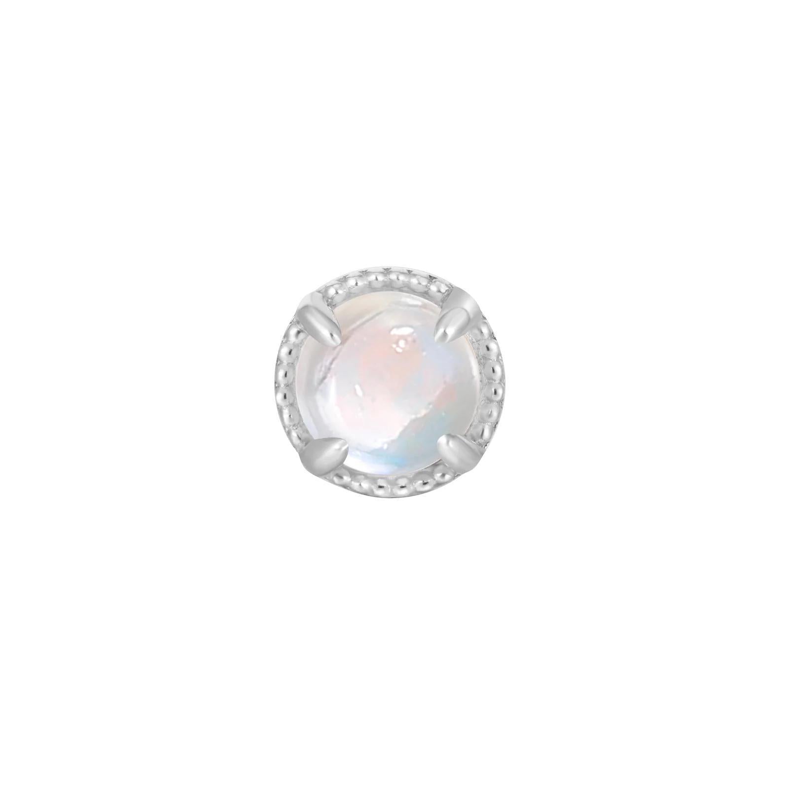 Buddha | 14k gold | Manifest | Rainbow Moonstone