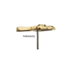Invictus | 14k gold | Prong Set Emerald Gem Mystic Mushroom Top | Emerald CZ