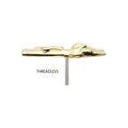 Invictus | 14k gold | Cowboy Boot | CZ