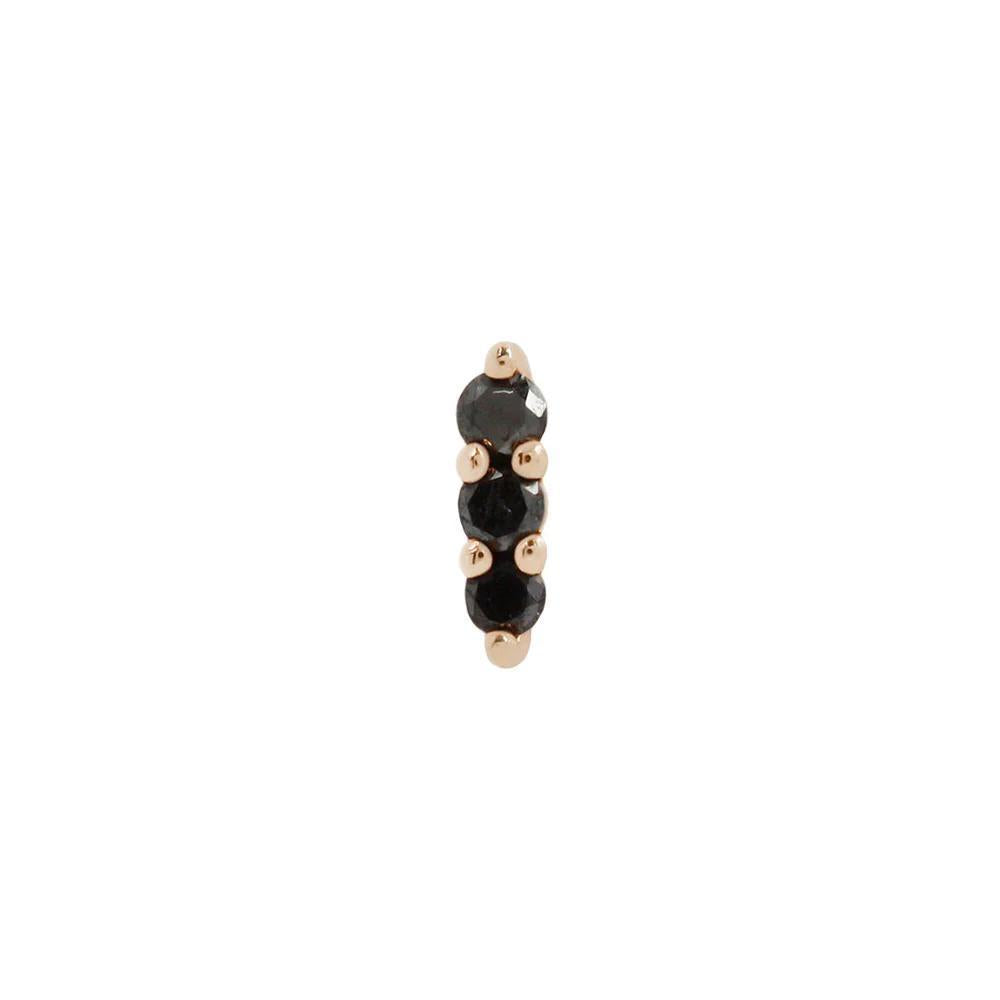 Buddha | 14k gold | Mishka 3 | Black Diamond