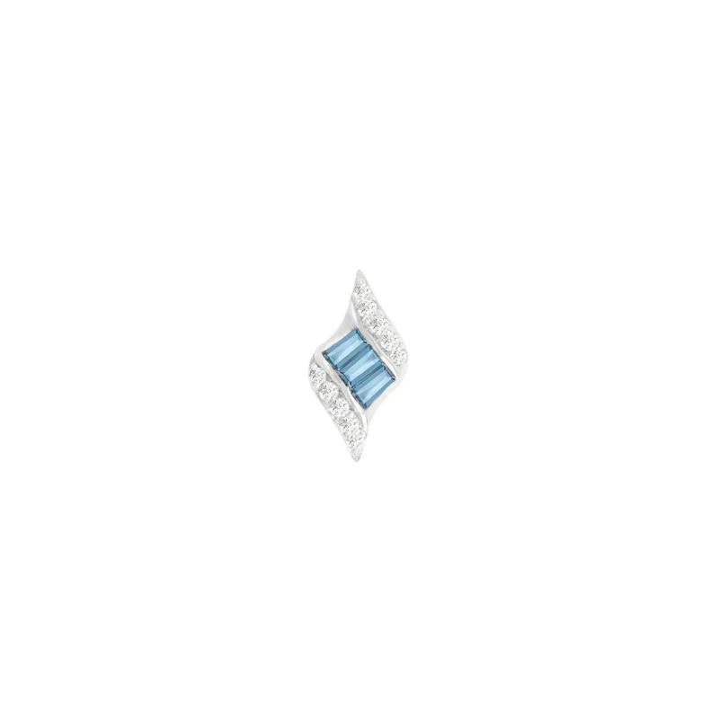 Buddha | 14k gold | Intrigue | London Blue Topaz
