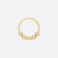 Tether | 14k gold | Nova Seam Ring | Diamond
