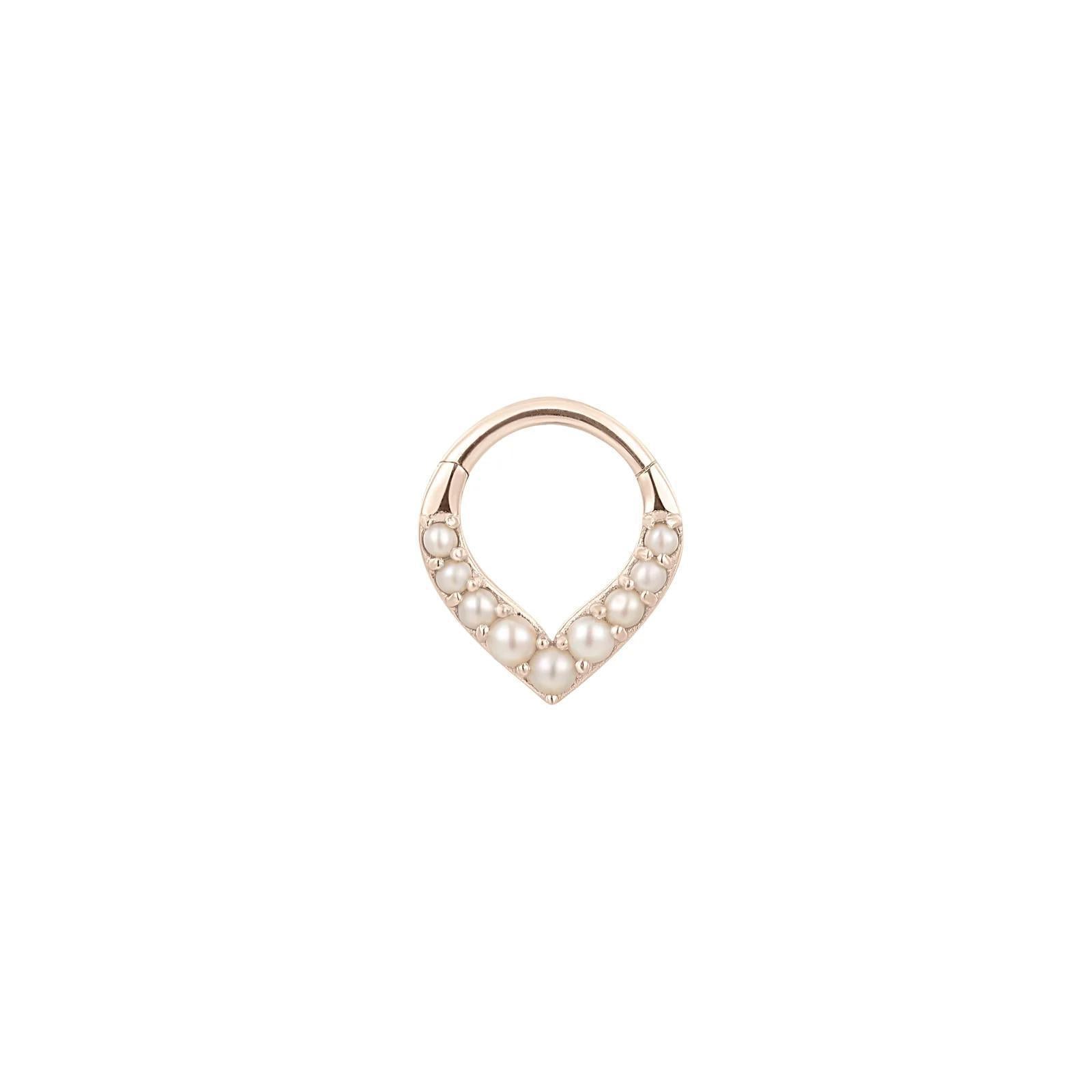 Buddha | 14k gold | Rise + Shine | Freshwater Pearl