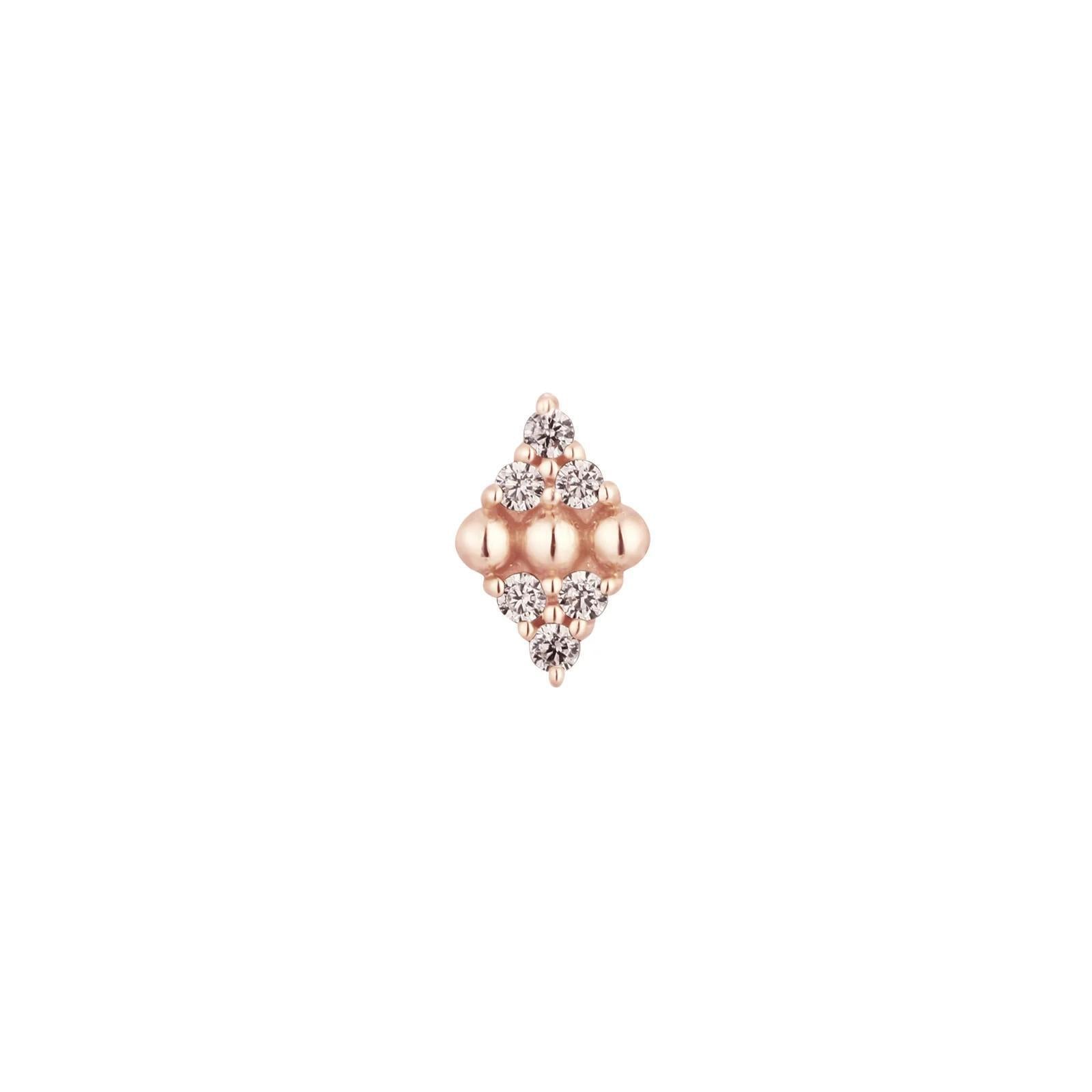Buddha | 14k gold | Lustre | Swarovski Crystal CZ