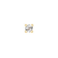 Buddha | 14k gold | Prong | Aquamarine