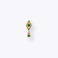 Tether | 14k gold | Dyna Drop | Emerald