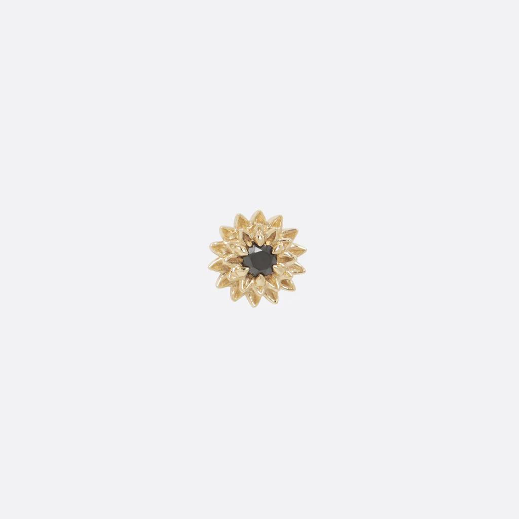 Tether | 14k gold | Dahlia | Black Diamond