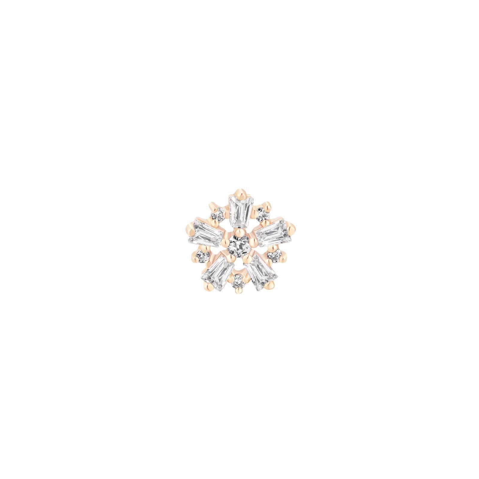 Buddha | 14k gold | Audacious | Swarovski Crystal CZ