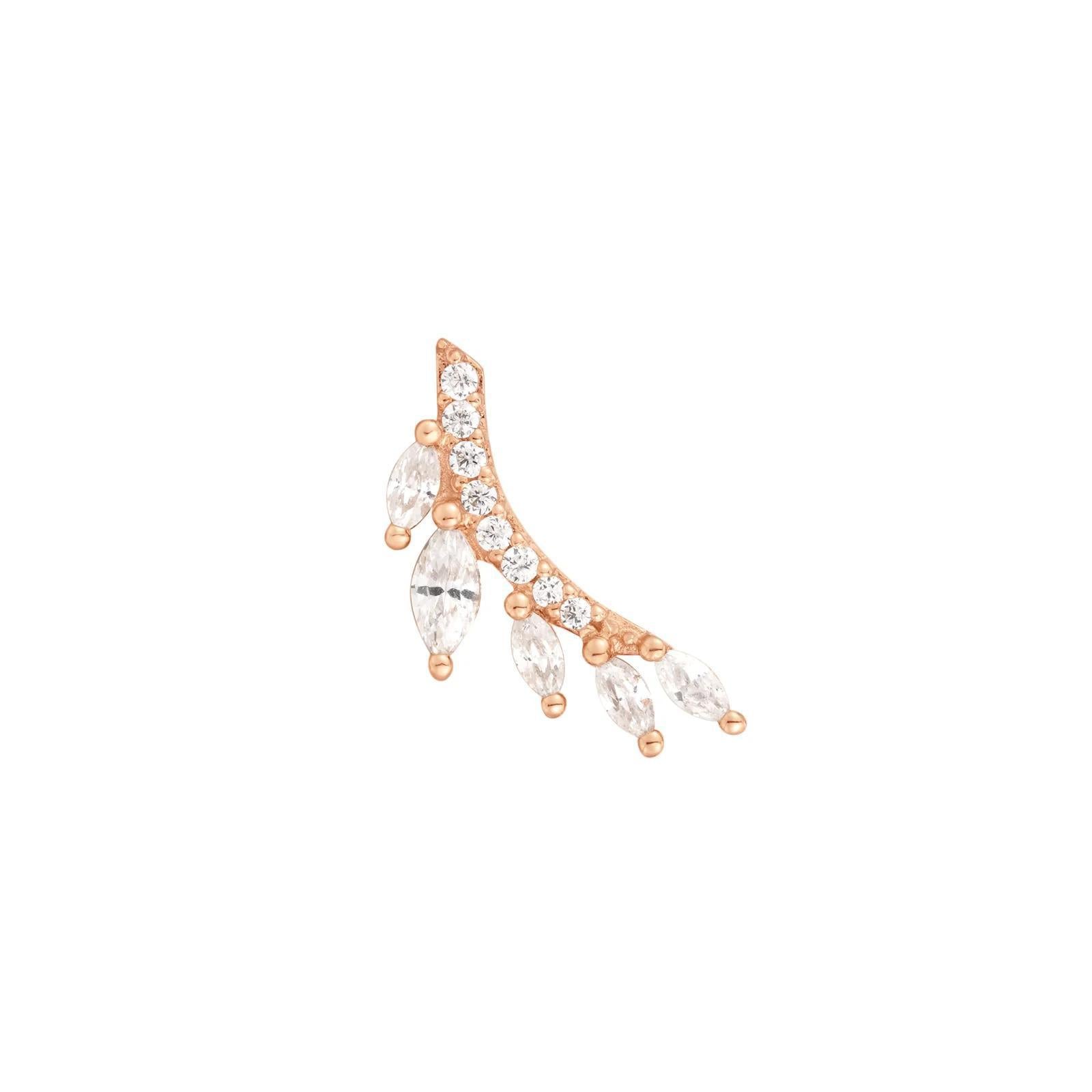 Buddha | 14k gold | Jardin | Clear CZ