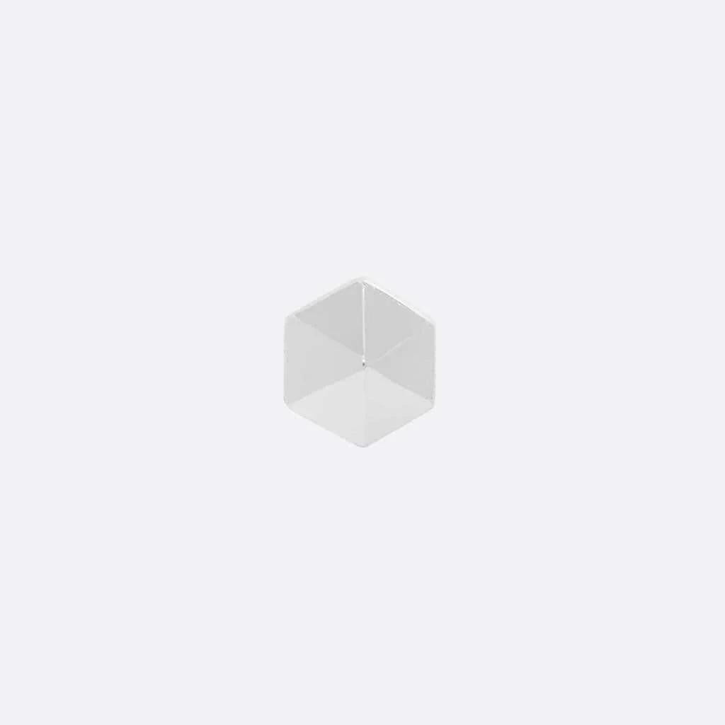 Tether | 14k gold | Hex Stud