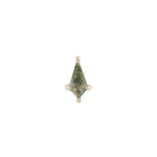 Buddha | 14k gold | Mini Soho | Moss Agate