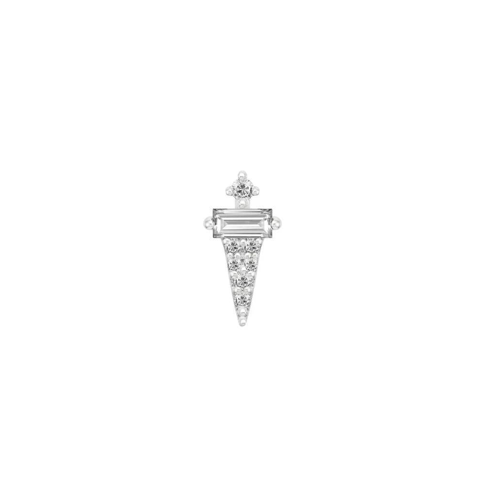 Buddha | 14k gold | Dystrikt | Clear CZ
