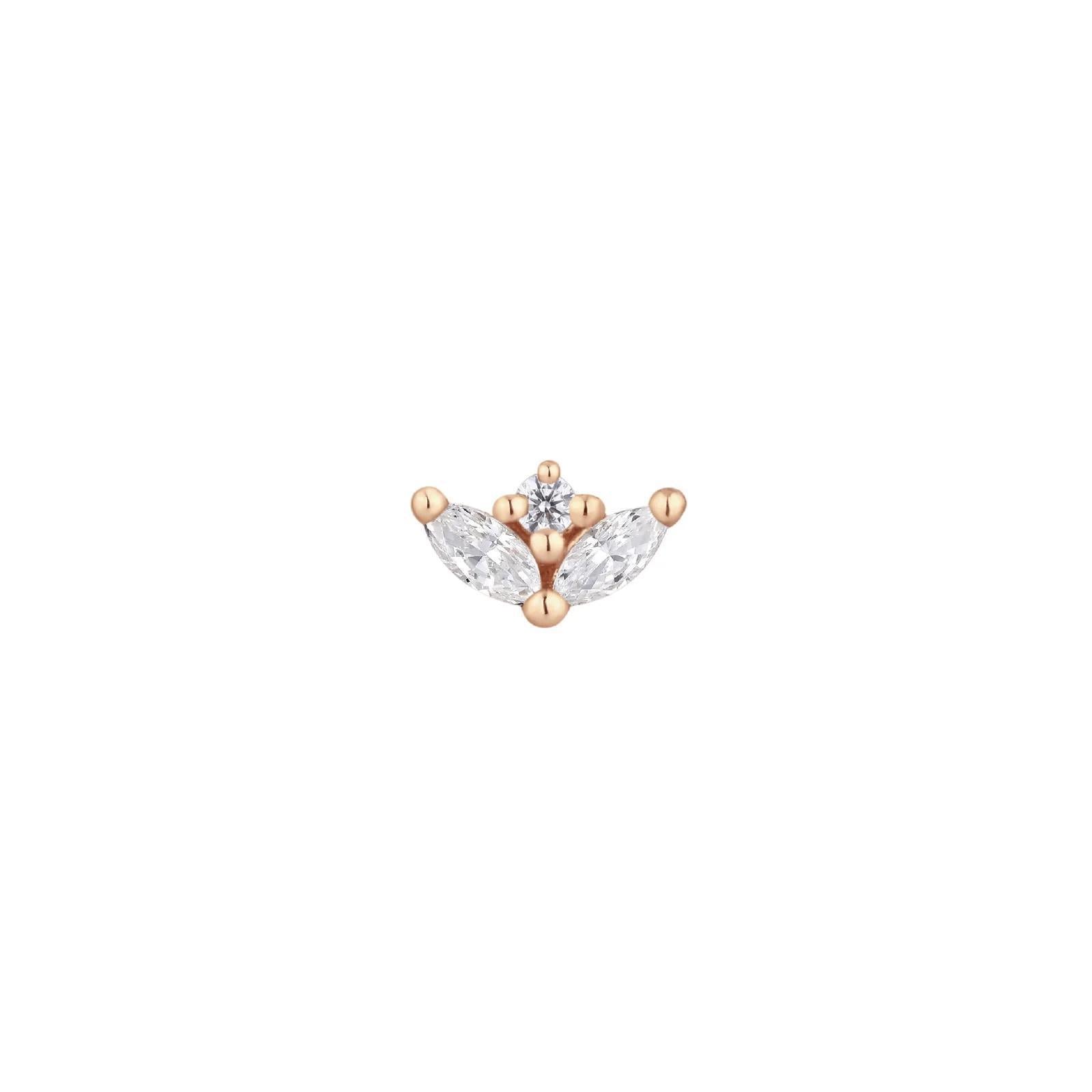 Buddha | 14k gold | Pur | Swarovski Crystal CZ