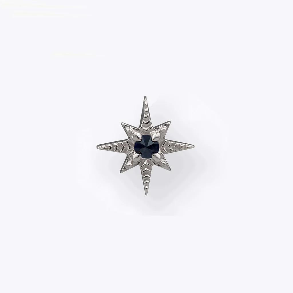 Tether | 14k gold | Elendres | Blue Sapphire