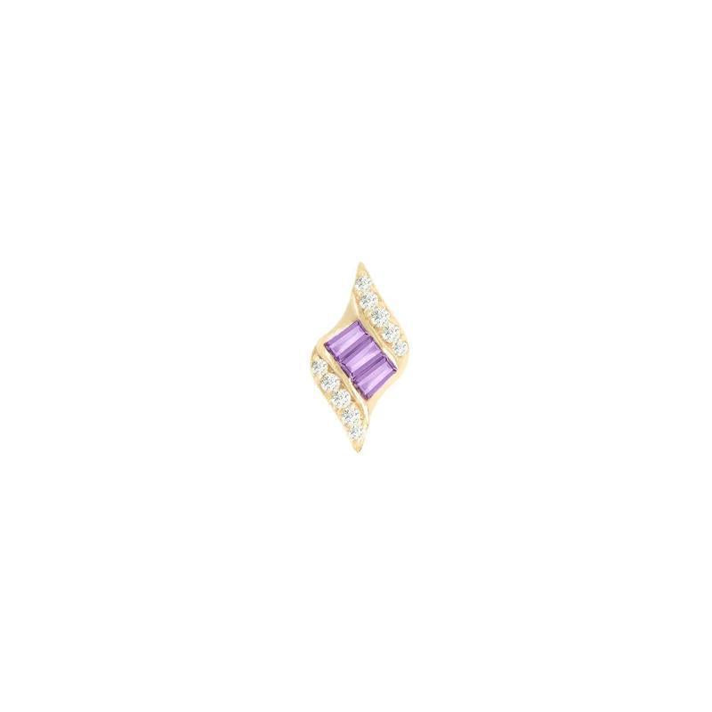 Buddha | 14k gold | Intrigue | Amethyst