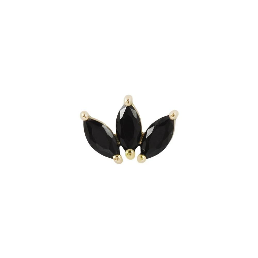 Buddha | 14k gold | Moet | Black Spinel