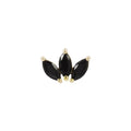 Buddha | 14k gold | Moet | Black Spinel