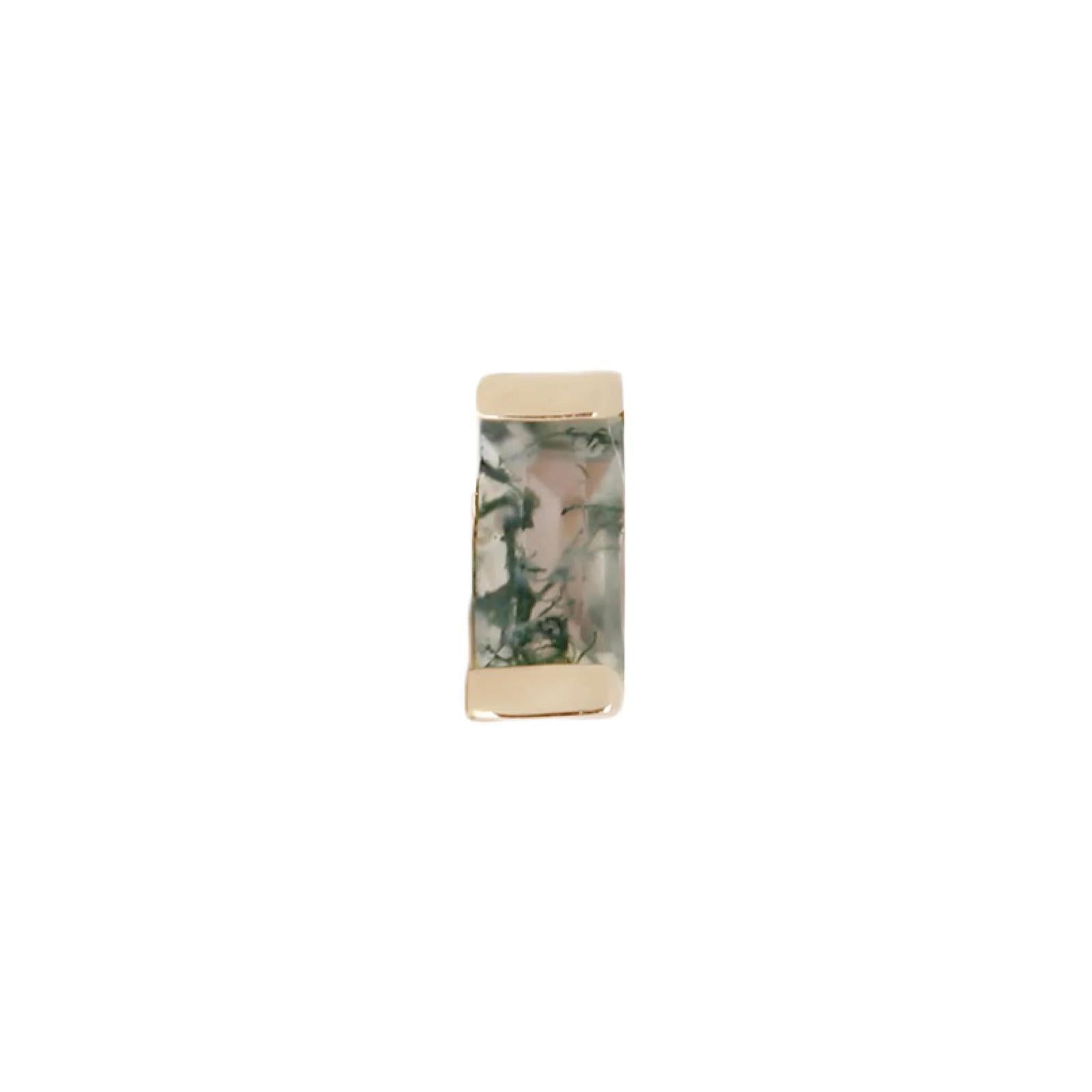 Buddha | 14k gold | Desire | Moss Agate