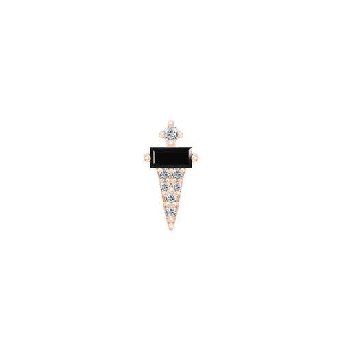 Buddha | 14k gold | Dystrikt | Black Spinel + CZ