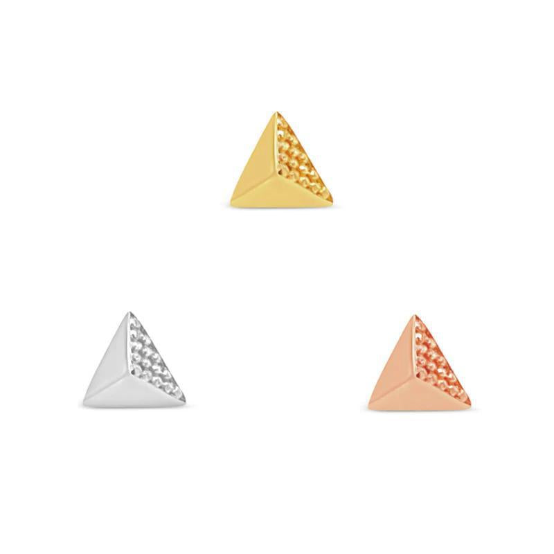 Buddha | 14k gold | CBGB - Texture Triangle