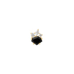 Buddha | 14k gold | Darque | Black Agate