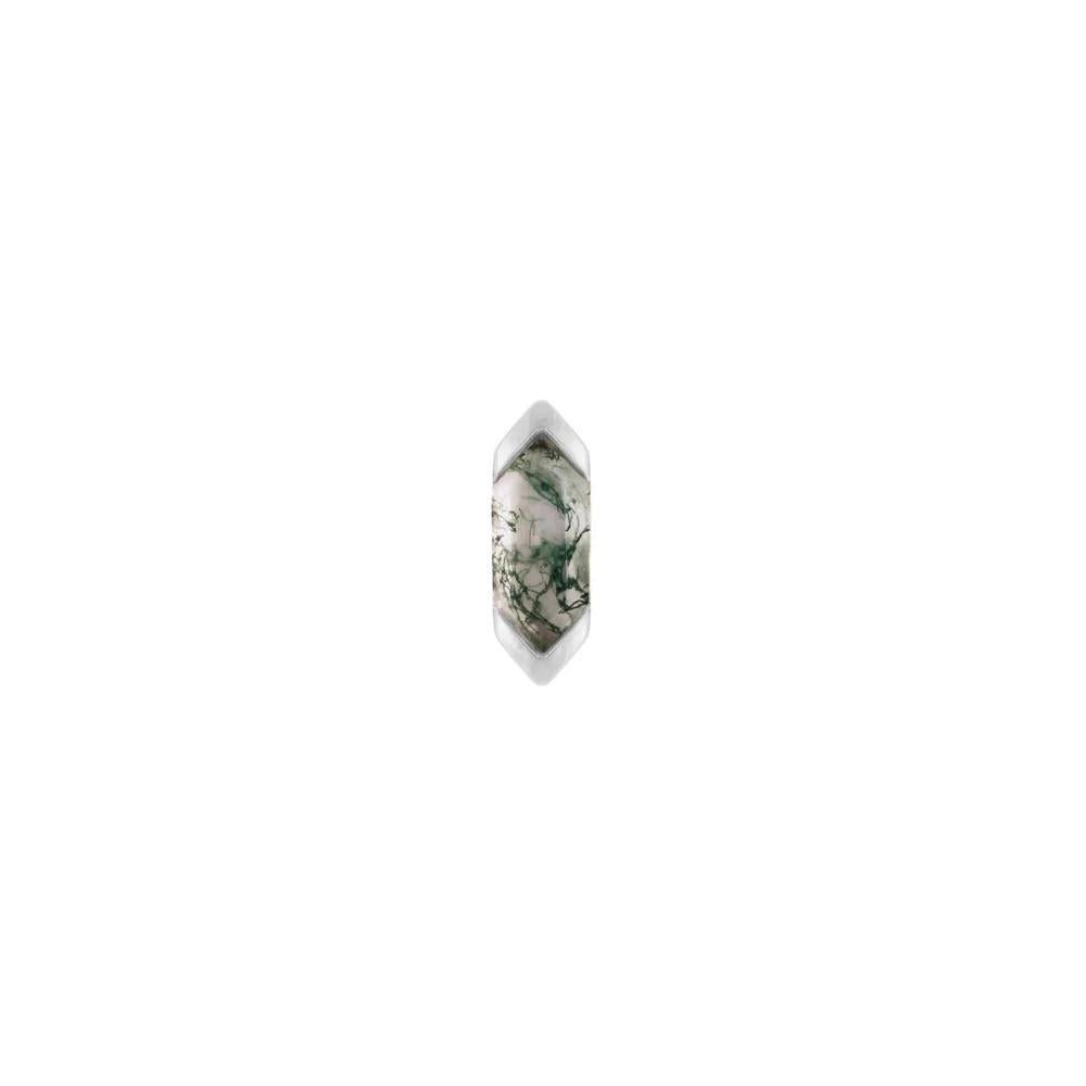 Buddha | 14k gold | Mystic | Moss Agate