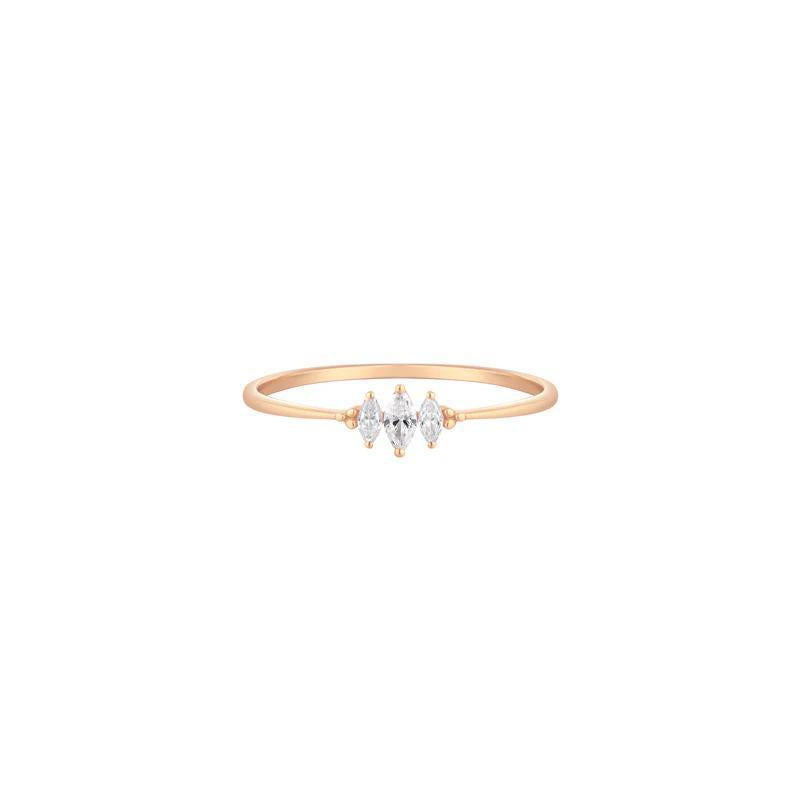 Buddha | 14k gold | RION x Buddha Zuri Trois Ring | Diamond