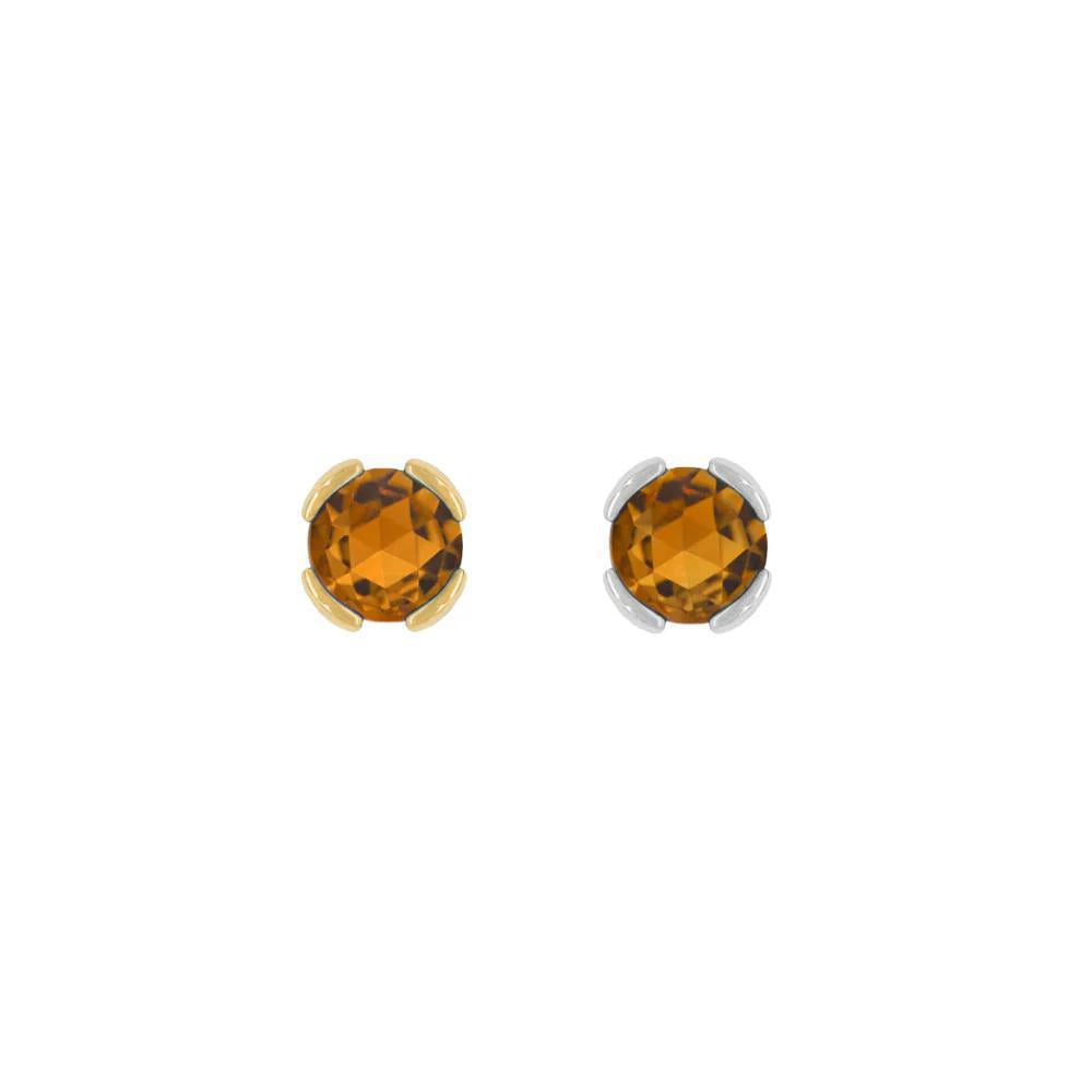 Buddha | 14k gold | Peekaboo | Citrine