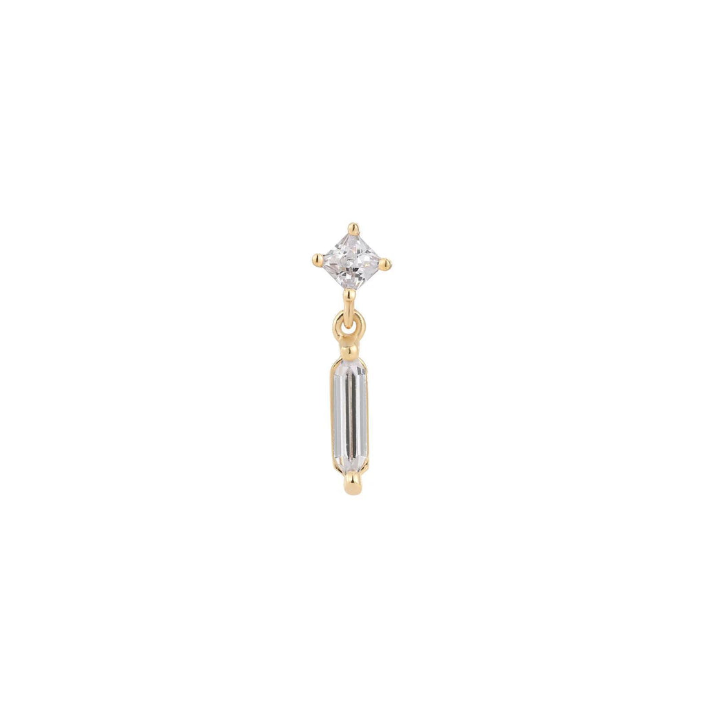 Buddha | 14k gold | Aha Moment | Clear CZ