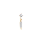 Buddha | 14k gold | Aha Moment | Clear CZ