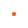 Buddha | 14k gold | Peekaboo | Sandblasted Orange Garnet