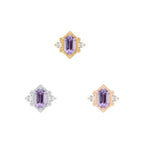 Buddha | 14k gold | Reyna | Amethyst