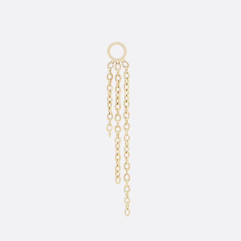 Tether | 14k gold | Cascade 3 Charm