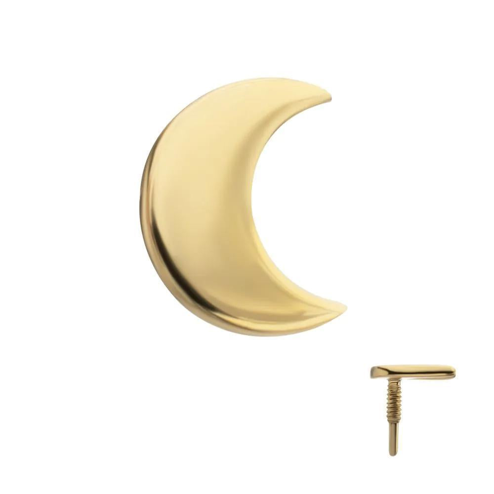 Invictus | 14k gold | Crescent Moon