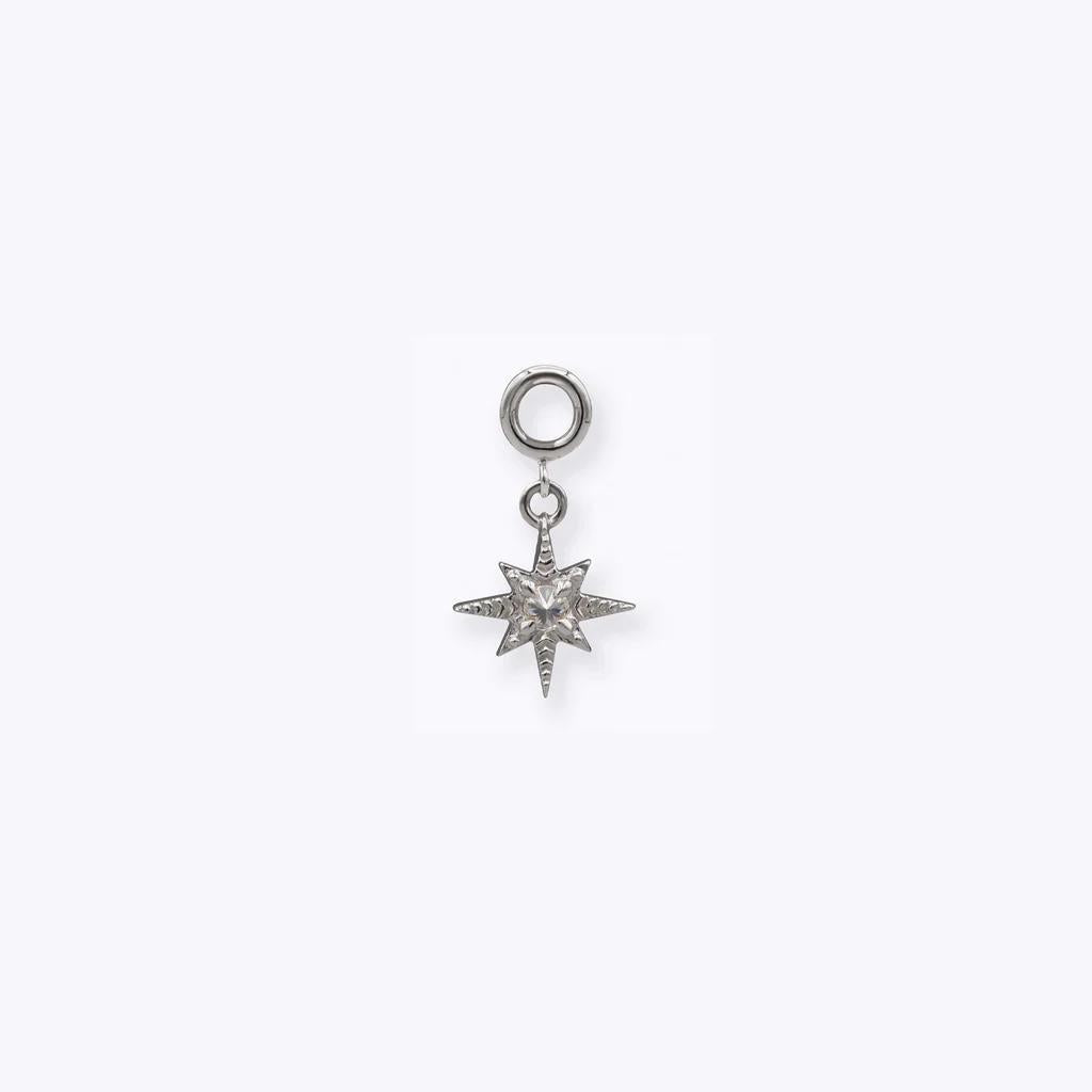 Tether | 14k gold | Elendres Pendant | Diamond