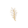 Buddha | 14k gold | Botaniste | Clear CZ
