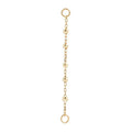 Buddha | 14k gold | 5 Bead Chain
