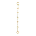 Buddha | 14k gold | 5 Bead Chain
