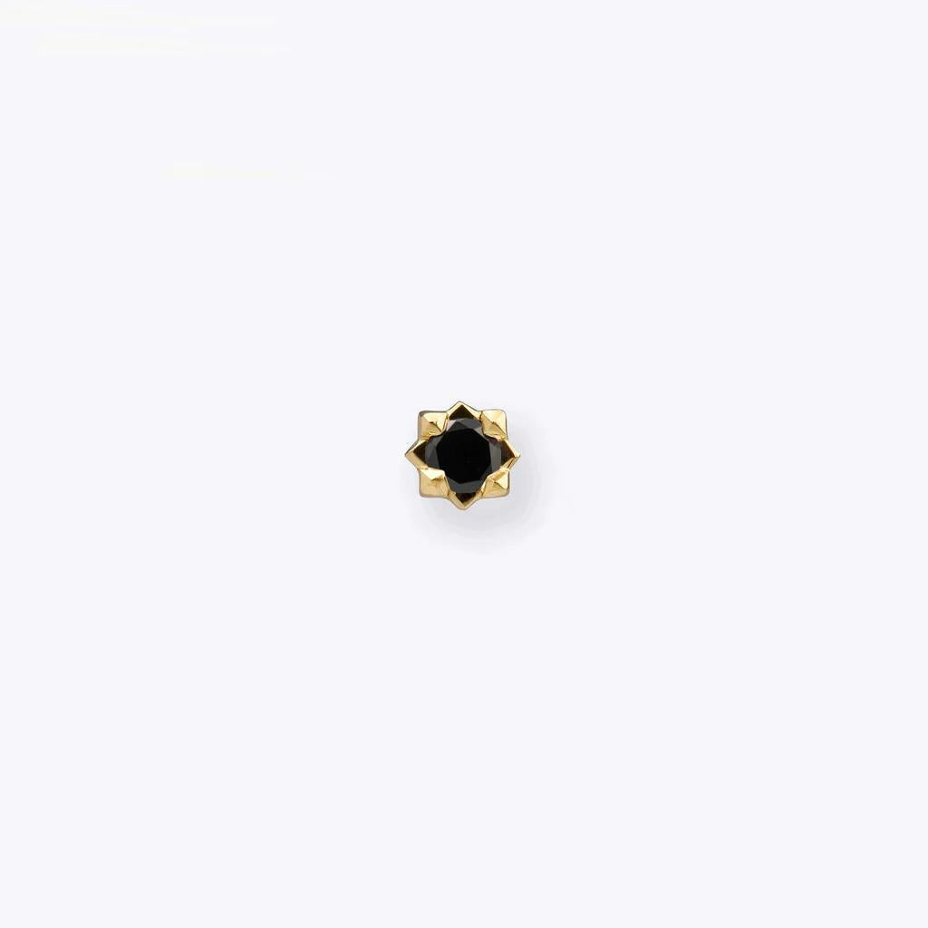 Tether | 14k gold | Stella | Black Diamond