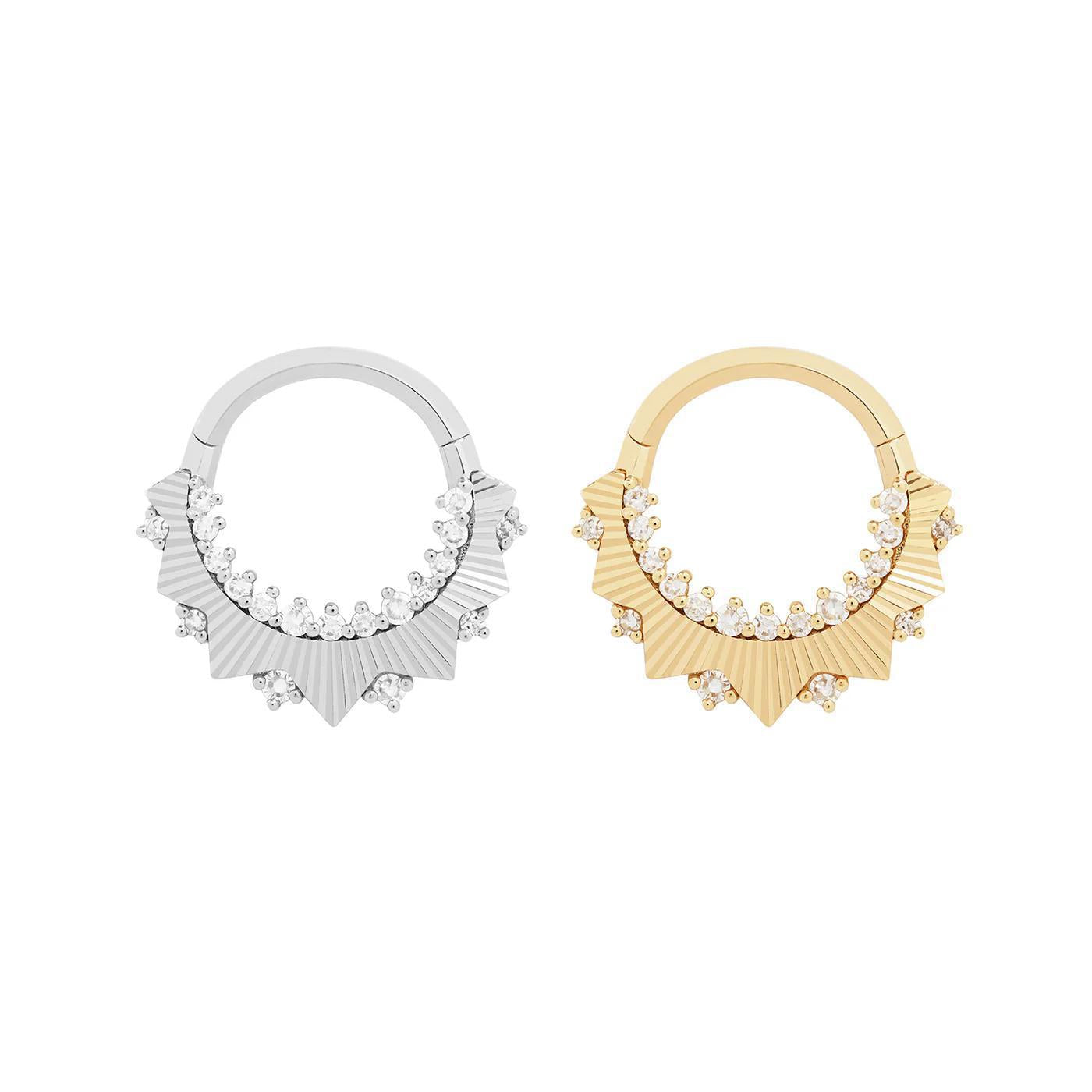 Buddha | 14k gold | High Standards | White Diamond