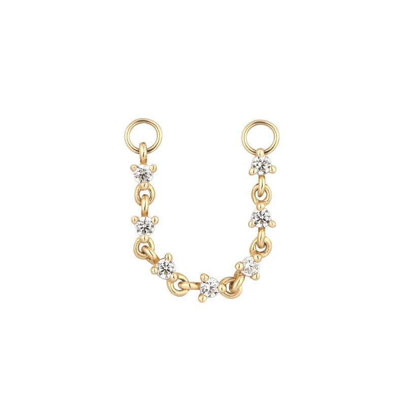 Buddha | 14k gold | Languid Chain | CZ