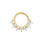 Buddha | 14k gold | Purpose | Rainbow Moonstone