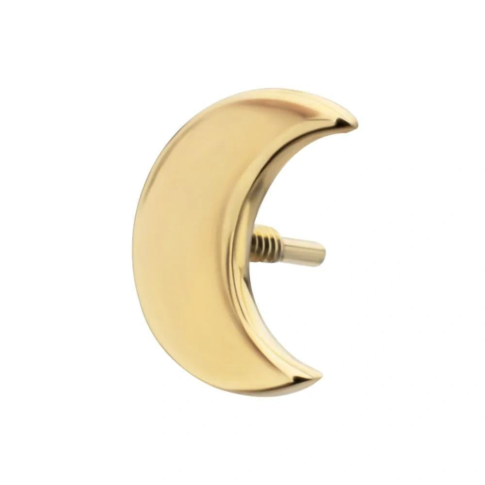 Invictus | 14k gold | Crescent Moon